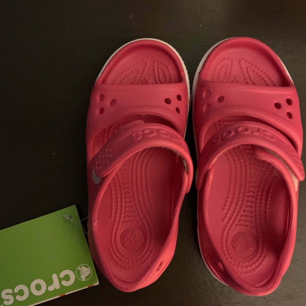 Brand new kids croc sandals